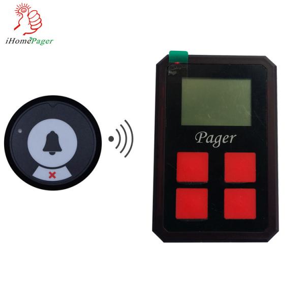 Buy cheap wireless calling system call button transmitter and portable pager from wholesalers