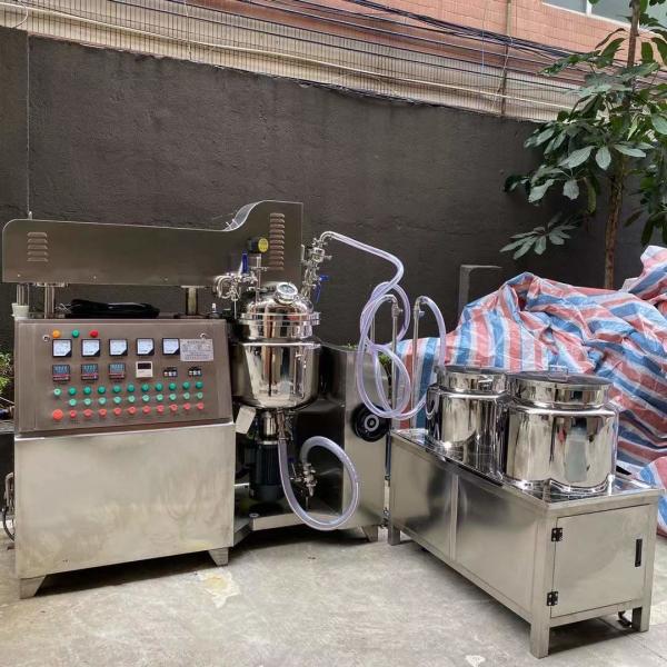 Quality Laboratory Cosmetic Ointment Cream Vacuum Homogenizer Emulsifying Mixer for sale