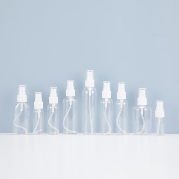 Quality 10ml-500ml Empty PET Plastic Round Refillable Spray Bottle for sale