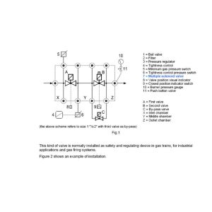 Buy cheap Elektrogas VMM Model Multiple Safety Solenoid Valve For Gas Regulating Trains from wholesalers