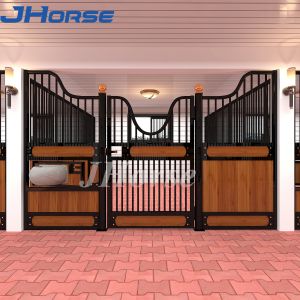 Buy cheap Galvanized Permanent Stall Door Fronts 3 Meters With Feeder from wholesalers