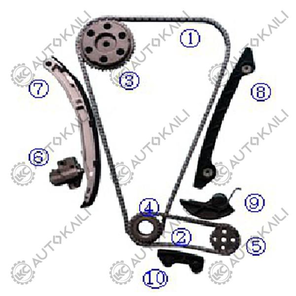 Quality Timing Chain Kit For FOCUS N/A, HACOC Petrol 2.3L 04-07 for sale