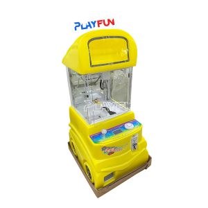 Playfun Factory Wholesale Coin Operated Mini Car and Plush Toy Claw Machine