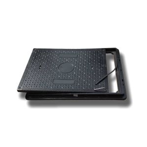 Buy cheap Square Fiber Glass Composite Resin BMC / SMC / FRP Manhole Cover from wholesalers