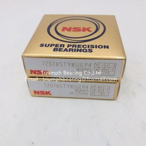 NSK High Precision Angular contact ball bearing 7206A5TYNSULP4 ,7207A5TYNSULP4