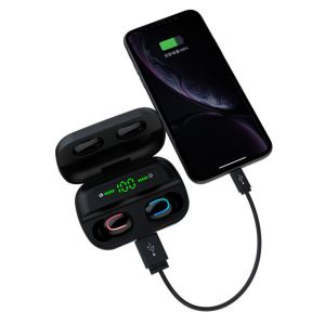 Digital Screen Power Display TWS Bluetooth Earbuds Mini Invisible Wireless