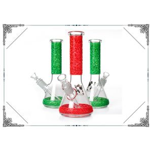 Buy cheap Luminous Coil UV Glass Beaker Bong For Smoking Hookah With ice Catcher Cool Water Pipes from wholesalers