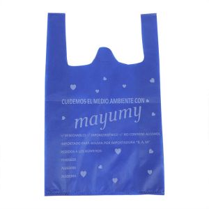 Buy cheap Anti Bacterial PP Laminated Non Woven T Shirt Bag Shrink Resistant from wholesalers