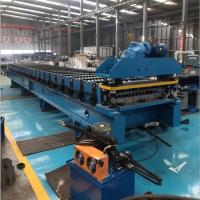 Buy cheap Customized Metal Corrugated Sheet Roll Forming Machine For Wall Panels And Roof product