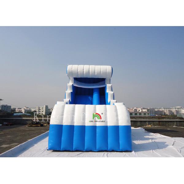 Buy cheap Summer Jumbo Inflatable Water Slides For Children Environmentally Friendly from wholesalers