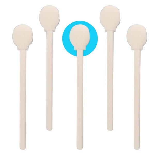 Buy cheap 100PCS PU Foam Cleaning Swabs Mold Cleaning Swab With PP Stick from wholesalers