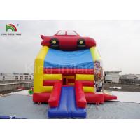 Buy cheap PVC Fireproof Commercial Inflatable Bouncers For Kids Jumping Car Houses product