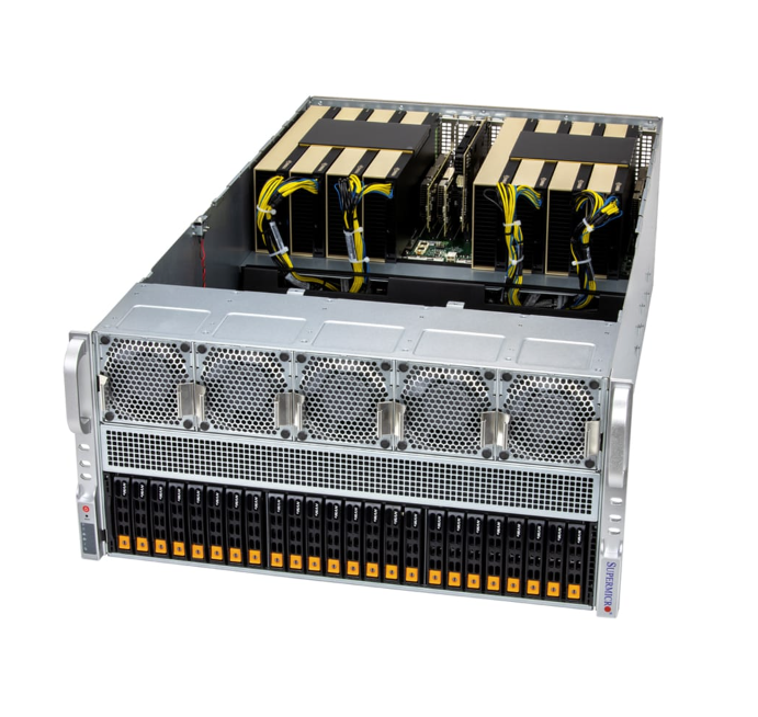 Buy cheap Supermicro SYS-522GA-NRT 5U GPU Server with Intel® Xeon® 6900 series processors with P-cores from wholesalers