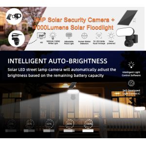 Buy cheap Night Vision IR Waterproof Solar Security Camera With Floodlight Surveillance from wholesalers