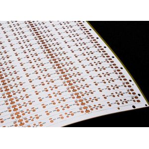 Buy cheap HOT SALE 2835-60LEDS/PCS-8*503-24V FOR LED28 Strip Flexible Circuit Board With Double Sided Board White Film FPCB   SMT processing  UL E477885  Surface mount processing from wholesalers