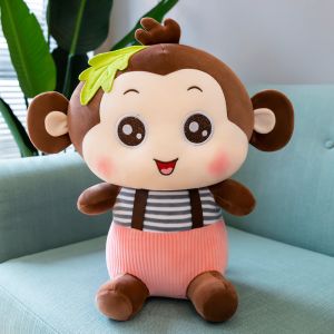 Hand Washable PP Cotton Stuffing Plush Monkey Doll