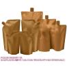 Buy cheap Bag In Box Liquid Gel Sanitizer Soap Refill Pouch Custom Biodegradable Kraft Paper Pouch For Food Spout Bag from wholesalers