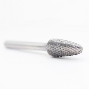 Buy cheap SF-3 Tree Shape Radius End Double Cut Tungsten Carbide Burr With 1/4'' Shank Double Cut from wholesalers