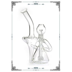 Buy cheap Recycler Dab Oil Rigs Matrix Perc Glass Water Pipes Bong Smoking Hand Blown from wholesalers