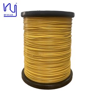 Buy cheap Extruded ETFE Litz Wire 0.1mm*250 Class 155 Copper Conductor from wholesalers