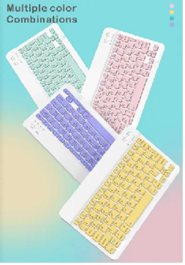 Buy cheap 9.7-inch Bluetooth Keyboard Multiple Color Options 6.4mm Thick 183g Lightweight Design Bluetooth 3.0 Dual-mode Connection from wholesalers
