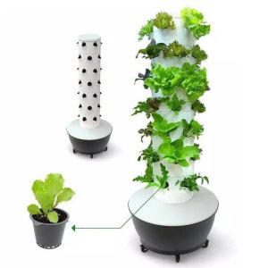 Buy cheap Hydroponic Growing System Garden Farm Greenhouse Vertical Tower Planter from wholesalers