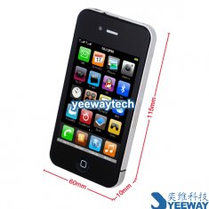 Buy cheap HiPhone 4G Quad Band Dual Cards Dual Cameras WiFi Bluetooth Java 3.5 - inch Capacitive Touch Screen from wholesalers