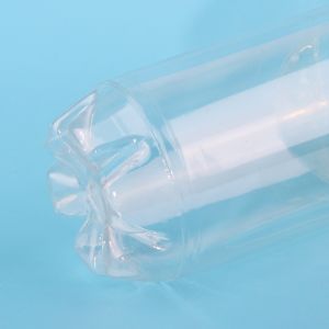 Buy cheap Transparent Plastic Soda Drink Can 350ml With Aluminum Lid from wholesalers