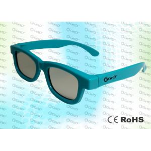 High Brightness / Bright - Colored Circular Polarized 3d Glasses For Master