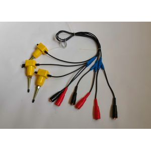 Buy cheap 28Hz 2D Seismic Geophone Vertical Terminal Mueller Clip Connector from wholesalers