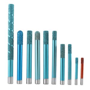 Buy cheap High Quality CNC Tools Square Vaccum Brazed Stone Engraving Bits Diamond Core Drill Bit Coating Router Bit for Marble product