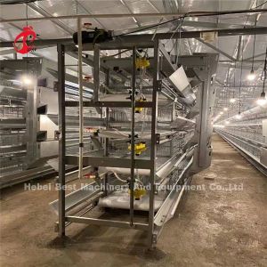 Buy cheap H Type 4 Tiers Poultry Farming Broiler Cage System With Manure Belt Ada from wholesalers