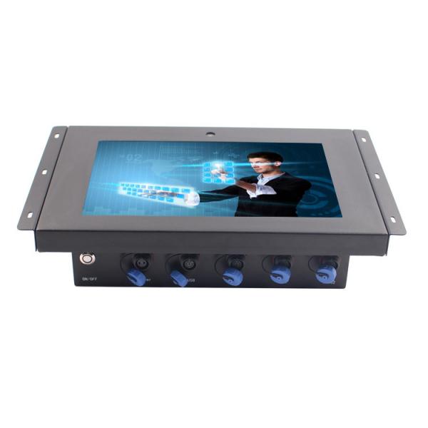 Quality Fanless IP65 10.1&quot; Waterproof Panel PC 350nits With 5MP Webcam for sale