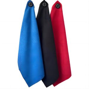 Buy cheap Hanging Loop Included Golf Microfiber Towel For Golf Course product