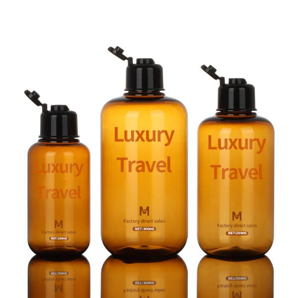 Buy cheap PET Eco Friendly Plastic Screw Top Bottles 300ml Round Macallan from wholesalers