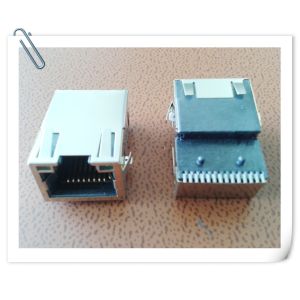 Buy cheap RJ45 With Transformer Jacks SMD 1000BASE RJ45 Connector from wholesalers