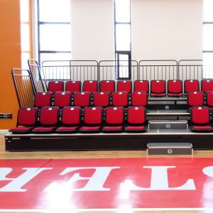 Buy cheap Anti Aging Fireproof Retractable Bleacher Seating For Stadium Grandstand from wholesalers