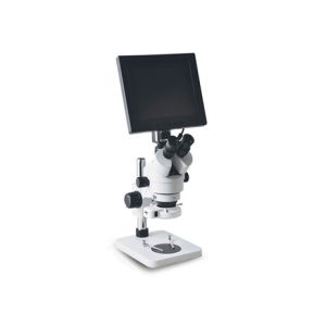 Buy cheap 7X-45X Zoom Binocular Stereo Microscope With Display Screen Color Monitor And product