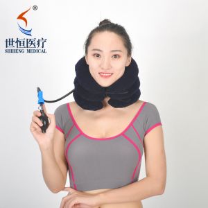 Buy cheap 2020 hot sell Inflatable and Adjustable Cervical Neck Traction Device and Collar Brace Neck Support and Stretcher from wholesalers