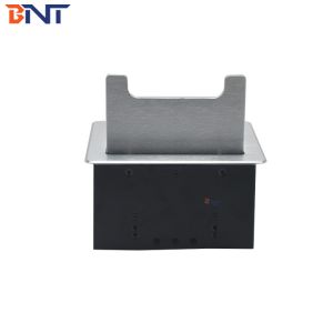 Double EU power computer table connected hidden desktop socket box