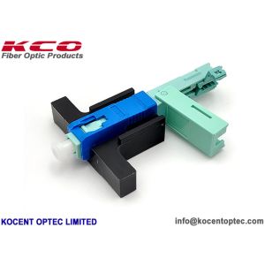 Pre-Polished SC UPC Fast Connector with 60mm Length and Tensile Strength >60N