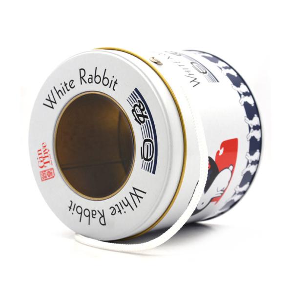 Wholesale Customized Tinplate Biscuit Storage Container Round Metal Box/Can