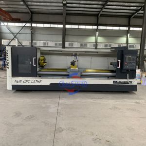 Buy cheap Heavy Duty Flat Bed CNC Lathe Machine 4/6m/min X/Z Rapid Traverse Included from wholesalers