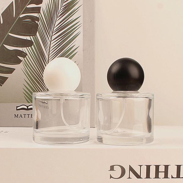 Quality Portable Perfume Spray Atomizer Bottle Travel Exquisite 50ml Glass for sale