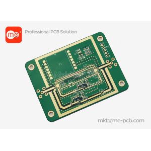 Buy cheap OEM PCB Circuit Board custom service 4L Impedance Control with Edge Metal Plating PCB from wholesalers