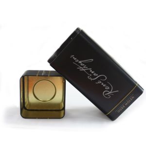 Buy cheap Wholesale premium square wine tin with emboss logo from wholesalers