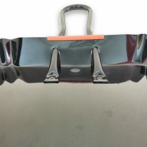 Buy cheap 43x47x11cm Large Metal Dustpan Brush Set Powder Coated Precision Edge from wholesalers