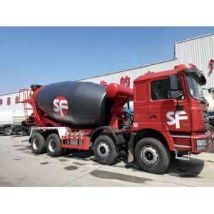 China HOWO 8×4 Concrete Mixer Truck with 12m³ Capacity and Heavy-Duty Chassis for Large Construction Projects on sale