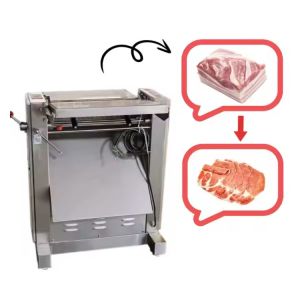 Buy cheap Automatic Meat Slicing Machine Long Slice Pork Skin Slicer Peeling Beef Peel Cutter from wholesalers