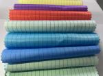 Buy cheap 110gsm 5mm Stripe Design Anti Static ESD Antistatic Woven Fabric For Industrial Garment Making from wholesalers